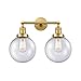 Innovations Lighting 208-SG-G204-8 Bare Bulb 1 Light Cord Set, Satin Gold