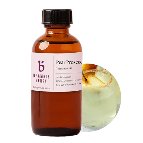 Image of Bramble Berry Pear Prosecco Sparkling Fruit & Wine Scent for Soap Making, Candles, Lotion, Bath Bombs & Perfume | Skin Safe, Vegan, Paraben & Phthalate Free, DIY Craft Essential