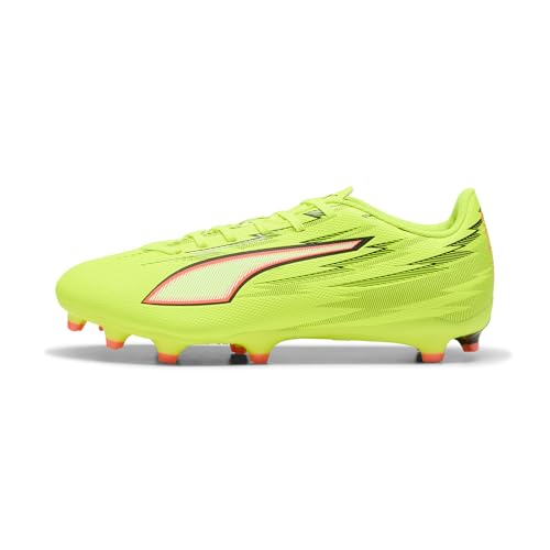 ULTRA 6 PLAY FG/AG Puma Ultra 6 Play FG/AG - Scarpa da Calcio Unisex, Colore: Giallo Alert Nero-incandescente Rosso-Lime, 42, Yellow Alert Puma - Spremere con Lime, Colore: Nero, 45 EU