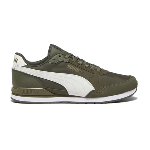PUMA Mens St Runner V3 Nylon Lace Up Sneakers Shoes Casual - Green