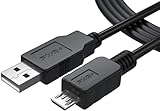 [UL Listed] Pwr+ 6 Feet USB Cable for Wacom Bamboo CTH470, CTH670, CTL470, CTL471 Capture Create Connect Splash Pen Digital Art Drawing Tablet Pad Data Sync Charging Power Cord