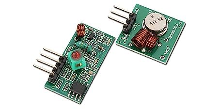 433MHz RF For ARM/MCU Wireless Transmitter Receiver Module Link Kit (Piece-1)-image-49