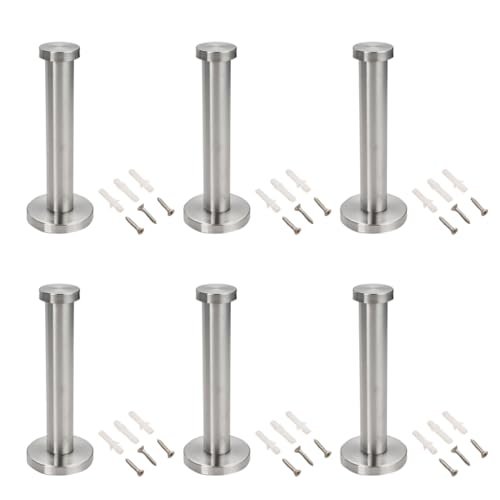 EINEY ウォールフック 壁掛け フック スタイリッシュ ハンガー ステンレス ネジ付き (10cm(4本セット))