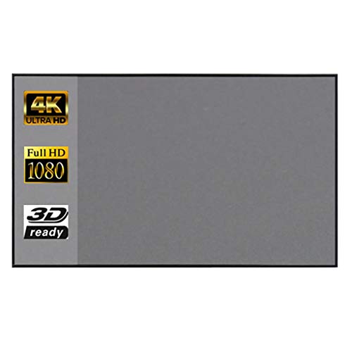 Pantalla de proyector alta brillo 3.2m x 1.6m tela reflectante