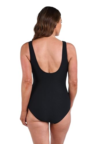 Maxine of Hollywood Women's Spa High Neck One Piece Swimsuit2