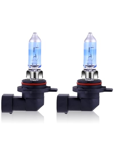 NEWBROWN 9006 HB4 Headlight Bulbs 9006 Halogen Bulb 5000K Super White Light Long Life Replacement P22D 12V/51W (9006/HB4, 2 Pack)
