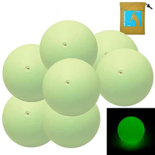 MMX Set of 7 pro juggling balls 62mm Glow in the dark