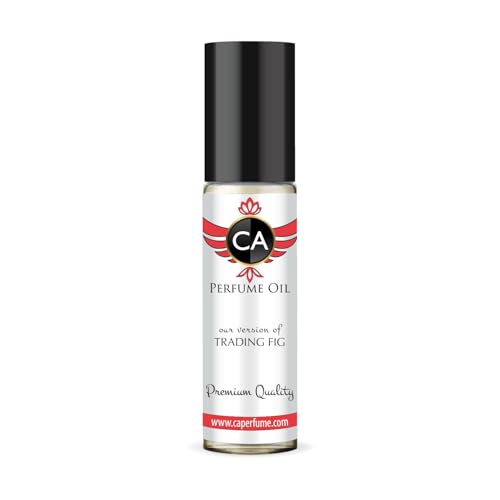 CA Perfume Originals Trading Fig Unisex Fragrance Oil Floral Fruity Scent Long Lasting Perfumes for Women &amp; Men Travel Size TSA Ready Mini Parfum Body Oil Roll-on 0.33 Fl Oz 10ml