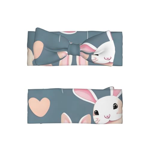 Cartoon Cute Bunny Baby Bow Headband, Soft Baby Bow Hair Accessory For Newborn Babies, &*Toddlers, Kids.2