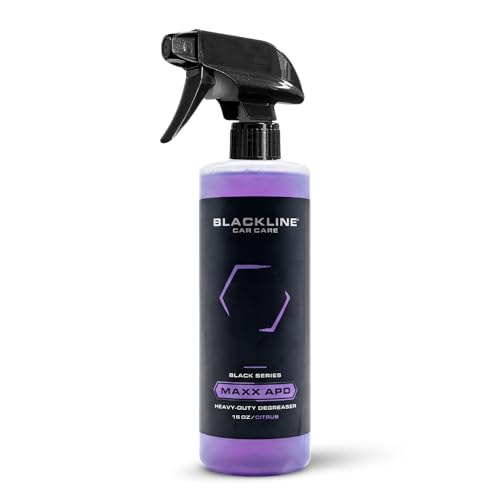 Blackline Car Care - MAXX APD - All Purpose Cleaner - Heavy Duty Industrial Degreaser | Tire, Engine, Wheel, car seat, car interior, Detailing Cleaner