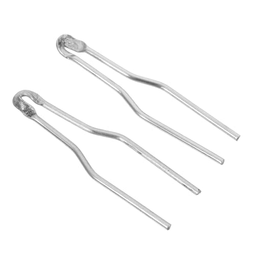 HOMSFOU Pyrography Tips 2 Pack Wood Burner Pen Tips Wood Burning Kit Accessories Replacement Woodburning Nibs for Pyrography Machine