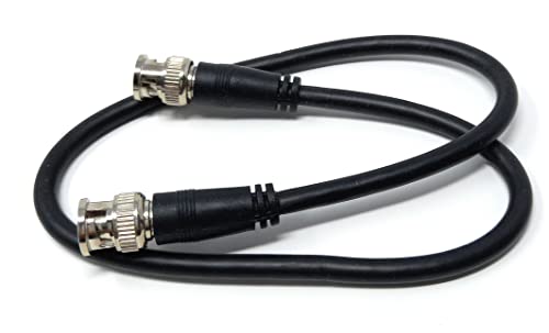 DRUT 50cm short BNC to BNC Cable Lead, Coaxial RG59/RG59U 75ohm for CCTV Video Camera Male to Male Plugs 1.6ft - Image 4