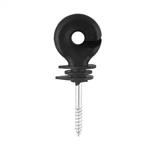 Wood Post Insulators, Screw in Ring Insulator, for Electric Fence for Replace