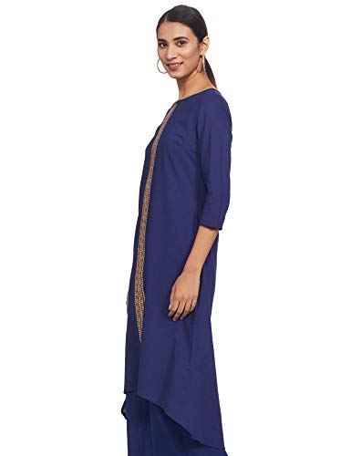 Image of Amazon Brand - Myx Women's Cotton A-Line Kurta