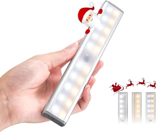 Homelife LED���[�V�����Z���T�[�o�[���C�g - 20LEDS ���C�����X�L���r�l�b�g���Ɩ� LED�N���[�[�b�g���C�g �[�d���o�b�e���[���� �X�e�B�b�N�I�����C���[�V�����Z���T�[���C�g ���� �L�b�`�� �K�i�p