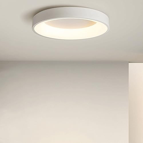 Plafonnier encastré 1 lampe gris mat moderne chic de 3000K - 4