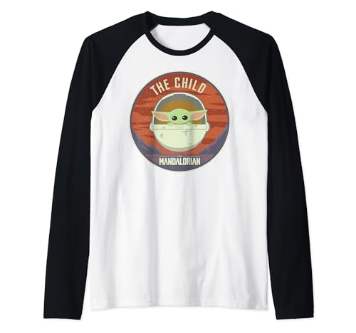 T-shirt Star Wars The Mandalorian raglan idéal pour un marathon de streaming Grogu confortable