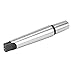 Acouto Manganese Steel Mt2 to JT Self Tightening Drill Chuck Arbor Adapter Self - Tightening Drill Chuck Adapter Flat Tail Mt2 to Jt33