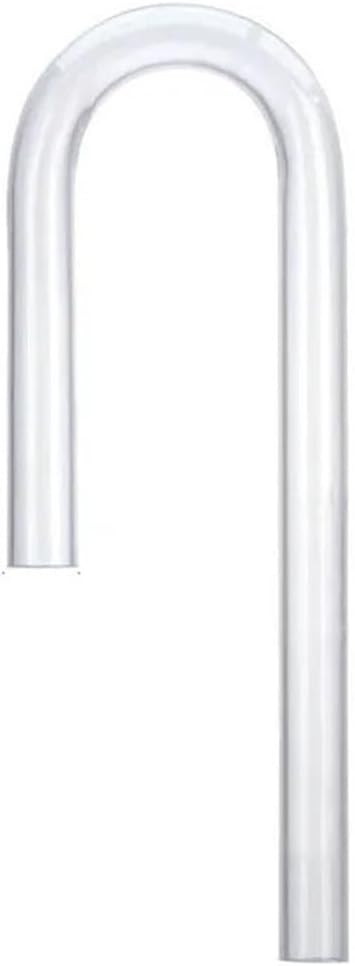 1pcs 8mm Acrylic Aquarium Connector Straight U Shape Tube Elbow Fish Tank Air Pump Air Tube Filter Connecting Accessories(25cm)