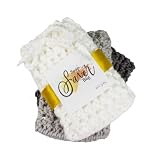 White Light Gray Pewter Soap Savers For Bar Soap Pouch 3 Pack Set - Cotton Soap Sack with Drawstring