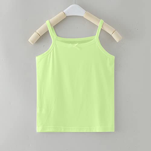 Betadog 2T-12Years Girls Camisole Tank Tops Cotton Tagless Sleeveless Spaghetti Undershirts for Gymnastics Dancewear2