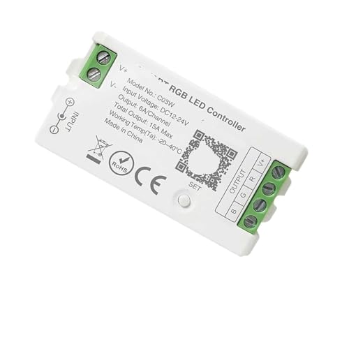 Contrôleur LED C04W pour l'éclairage de salon et chambre moderne en 24V