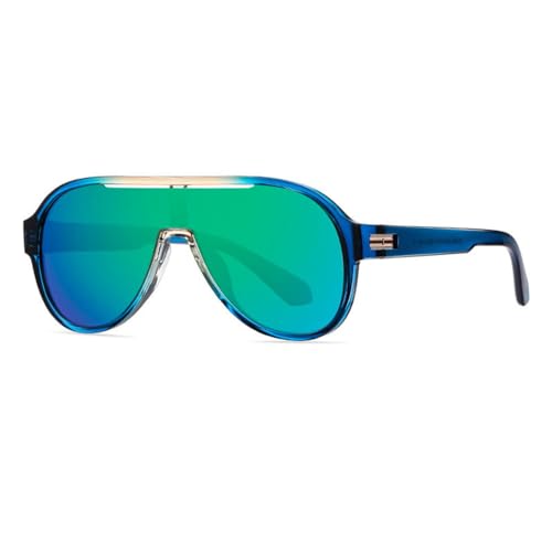 Lunettes de soleil polarisées tendance mode miroir UV400 homme femme