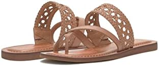 Lucky Brand Women's Beckery Woven Flat Sandal, Tan, 6.5 | Image 5