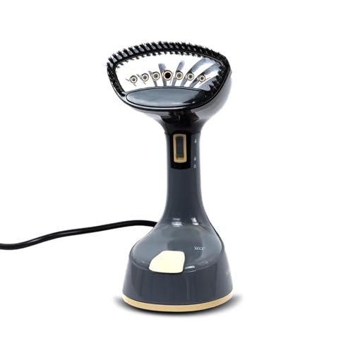 Foldable Handheld Travel Garment Steamer 1300W, Compact Clothes Steamer with 120ml Tank, 20g/min Steam Output, Vertical & Horizontal Use, Wrinkle Removal, Fabric Freshening & Sanitizing