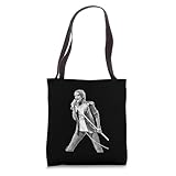Rod Stewart Singer Live On Stage Faces By Allan Ballard Tote Bag