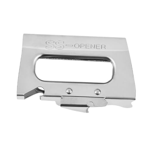 FUNOMOCYA Handheld Can Opener Beer Bottle Opener Multi-functional Lid Lever Stainless Steel Portable Light Weight for Travel