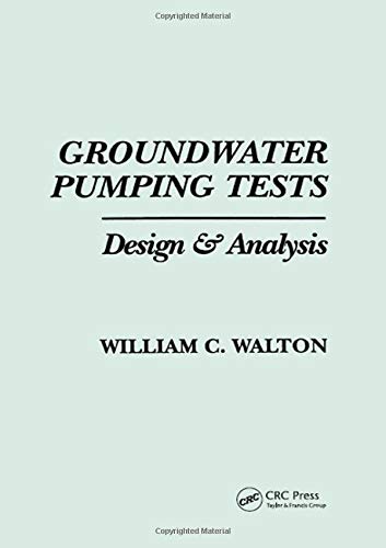 Groundwater Pumping Tests