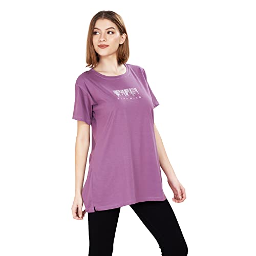 Image of WEET Women Long Length Cotton T-Shirt