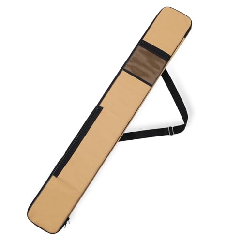 GNEGNI 竹刀ケース 刀袋 剣道 剣袋 収納バッグ 127cm 2ポケット 高級ベルト 日本刀や剣道の竹刀や 釣竿 ポール コスプレ サバゲー でも様々な長物の収納に