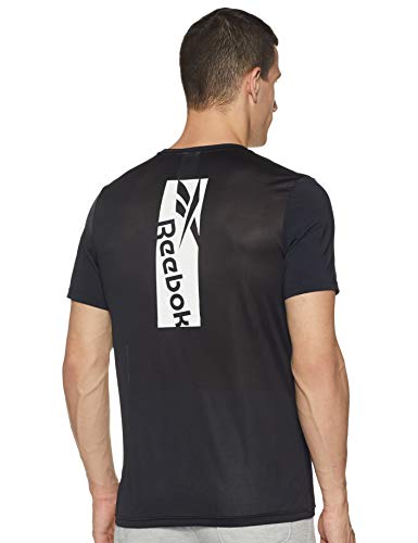 Image of Reebok Men's Solid Regular Fit T-Shirt