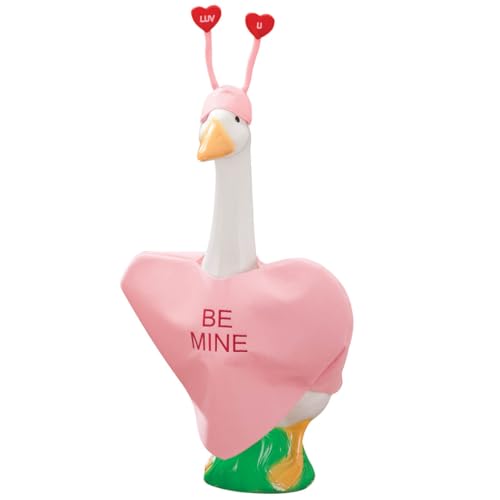 Gaggleville Conversation Heart Goose Outfit Fits Large 23 H Statue by Miles Kimball