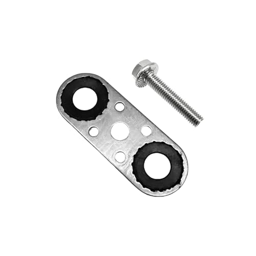 Image of 66219 Automatic Transmission Fluid Oil Cooler Pipe Tube Hose Assembly Fitting Seal Gasket With Bolt Fit for Buick Encore Cadillac Chevy GMC Hum /mer H2 Pontiac G8, Replace 15251488 23135703