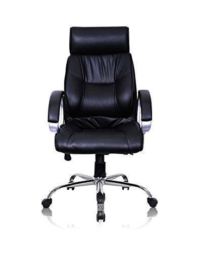Image of Aristocrat Chairs Original High Back Chair with Chrome Base