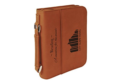 Custom Laser Engraved Bible Book Cover Personalize Online (Large, Rust) #TOP6