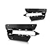 For Mercedes-Benz C250/C300/C350 2012-2014 Fog Light Bezel Driver and Passenger Side | Pair | Front | Outer | W204 | Coupe/Sedan | w/AMG Styling Package | MB1038126, MB1039126 | 2048851353, 2048851453
