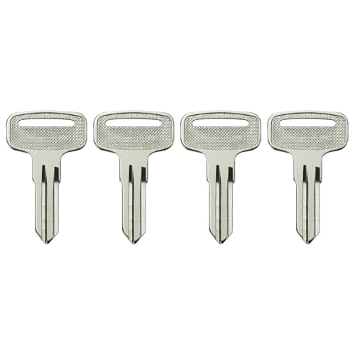 Image of 4PCS 4010321 Ignition Keys Blanks Replacement for Po-laris 4 Wheeler ATV Ranger RZR Snowmobile Fits Key Code 22 23 27 28 Series