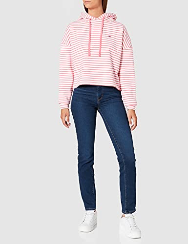 Tommy Jeans TJW Bxy Crop Multi Stripe Hoodie