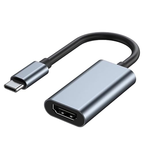 1PC 4K USB C to HDMI Adapter Type-C Male to Female UHD Screen Converter