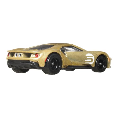 Hot Wheels Blvd Ford GT Mini Car 1:64 Dorado miniatura 4