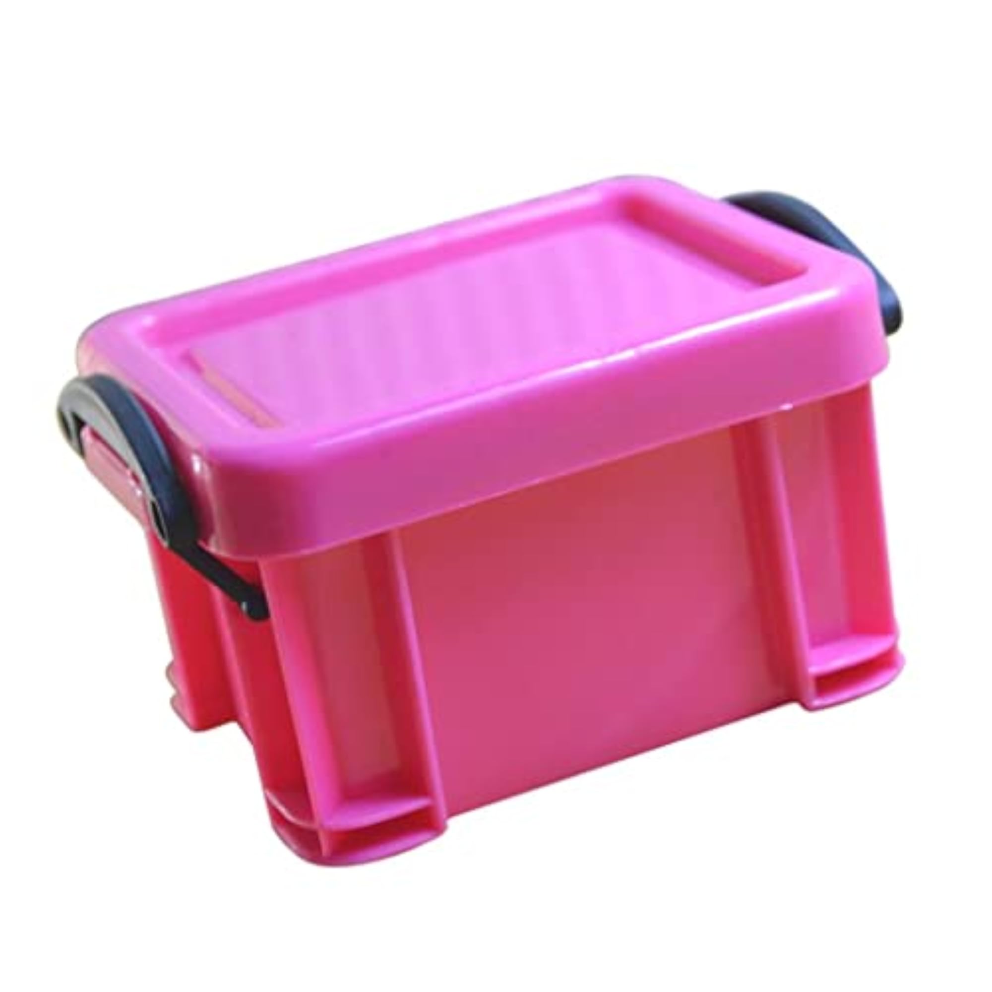 Mini Lock Box Super Cute Jewelry Storage Organizer, Rose Red