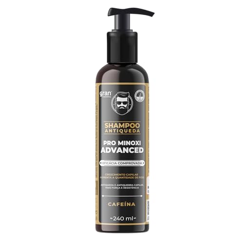 Kit Tônico e Shampoo Antiqueda Pro Minoxi Advanced Crescimento Capilar Acelerado e Redução de Queda