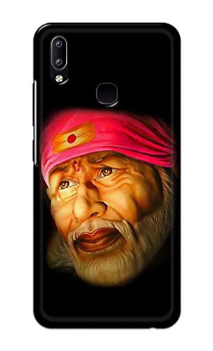 Image of PRINTFIDAA Sai Baba Lord Shiridi Great God Hinduism Religious Hard Back Cover for Vivo Y91 / Vivo Y95 Back Cover -(P6) KAT1002