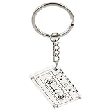 Multifonctionnel : portez-le en collier ou en bracelet, pour un style personnalisé et des accessoires inspirés des années 80. porte-clés idéal pour une soirée à thème années 80