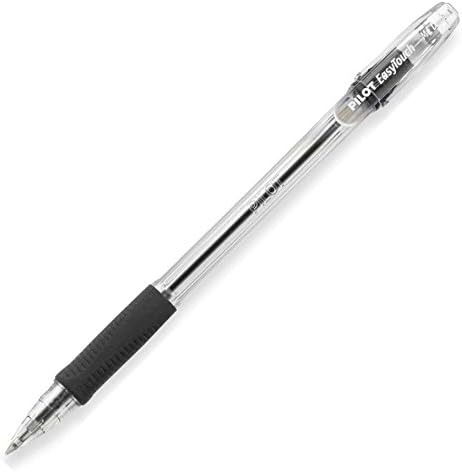 Pilot Bolígrafo EasyTouch, BPT, Easy Touch, MED, BK (paquete de 8)