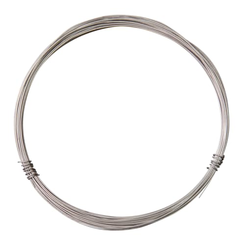 GR1 Pure Titanium Wire 10ft High-Strength Corrosion-Resistant Wire for DIY Projects,Jewelry Making, Crafting,Industrial Applications 24 Gauge(0.5mm)